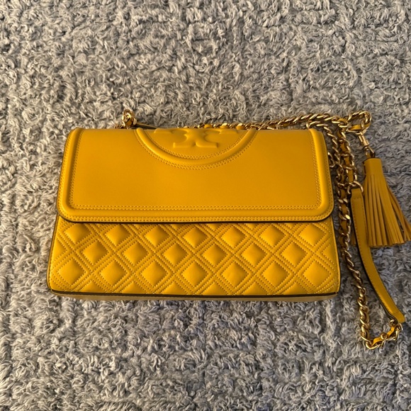 Tory Burch Yellow Shoulder Bag - Picture 2 of 5